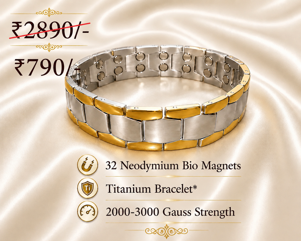 Q-RAY Bio Magnetic Titanium Bracelet