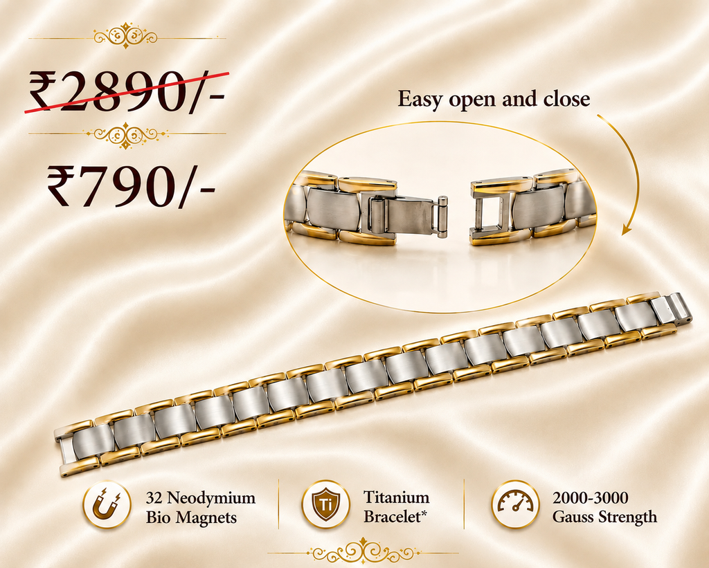 Q-RAY Bio Magnetic Titanium Bracelet