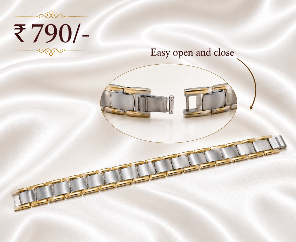 Bio Magnetic Titanium Bracelet
