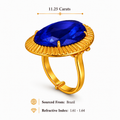 Blue Topaz Ring
