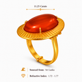 Hessonite Ring