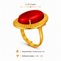 Red Coral Ring