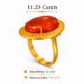 Hessonite Ring