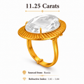 White Topaz Ring