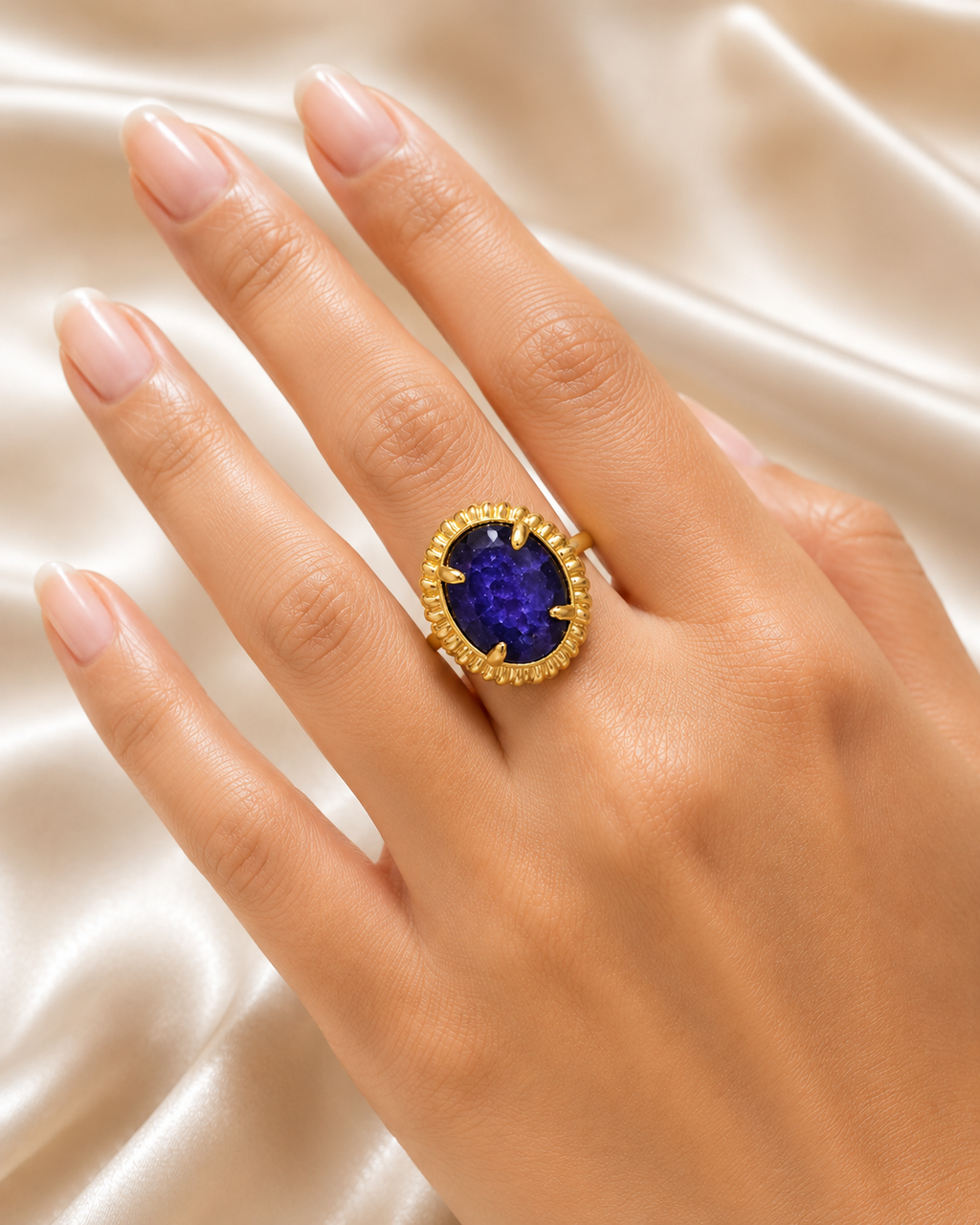 Blue Topaz Ring