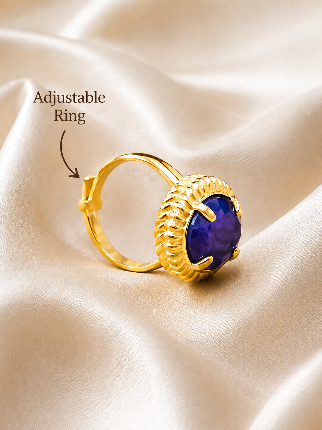 Blue Topaz Ring