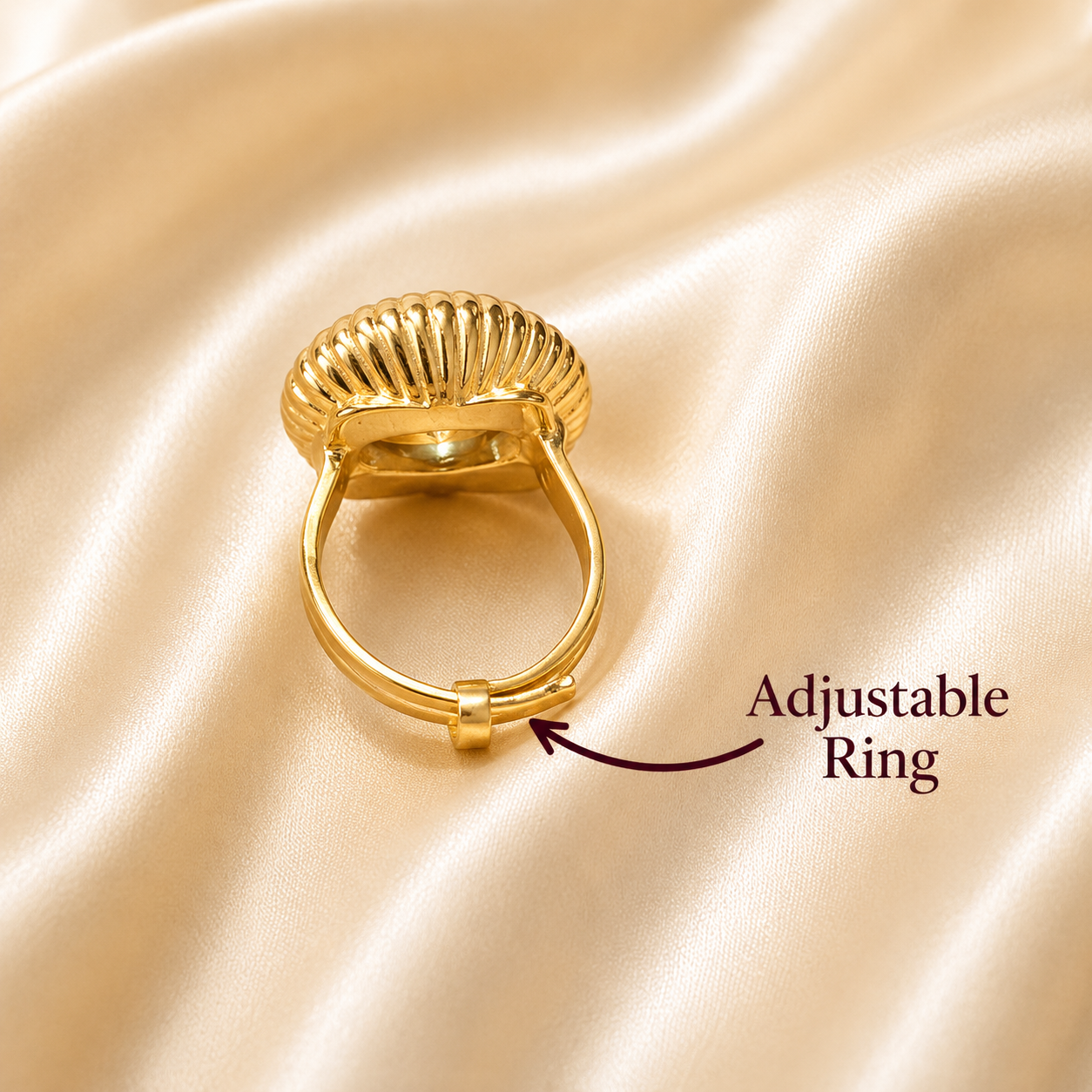 White Topaz Ring