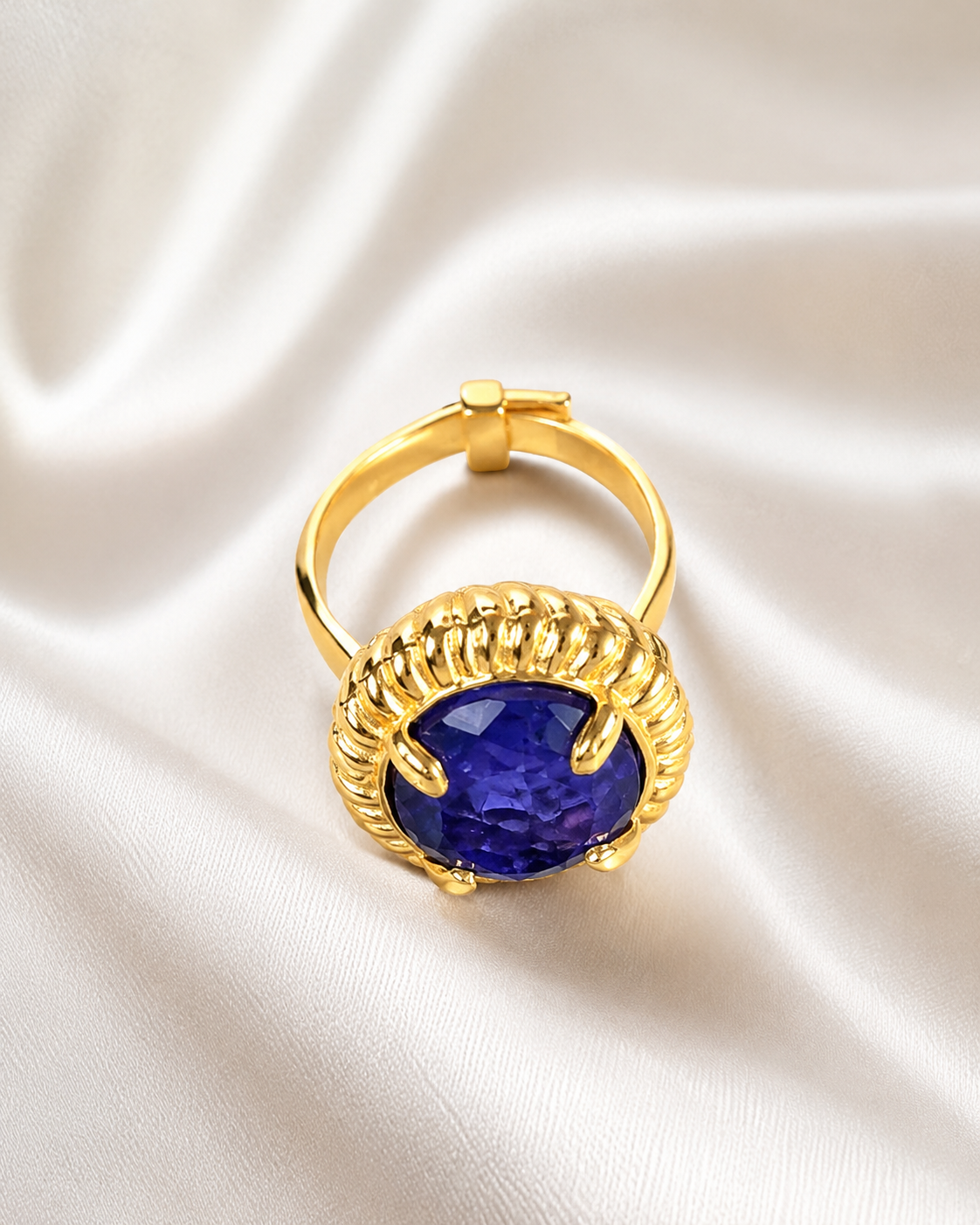 Blue Topaz Ring